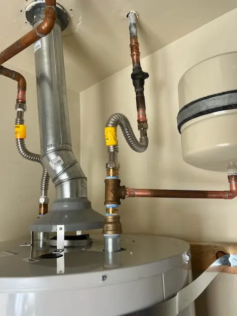 Water heater installation and plumbing repair in Downtown Longview